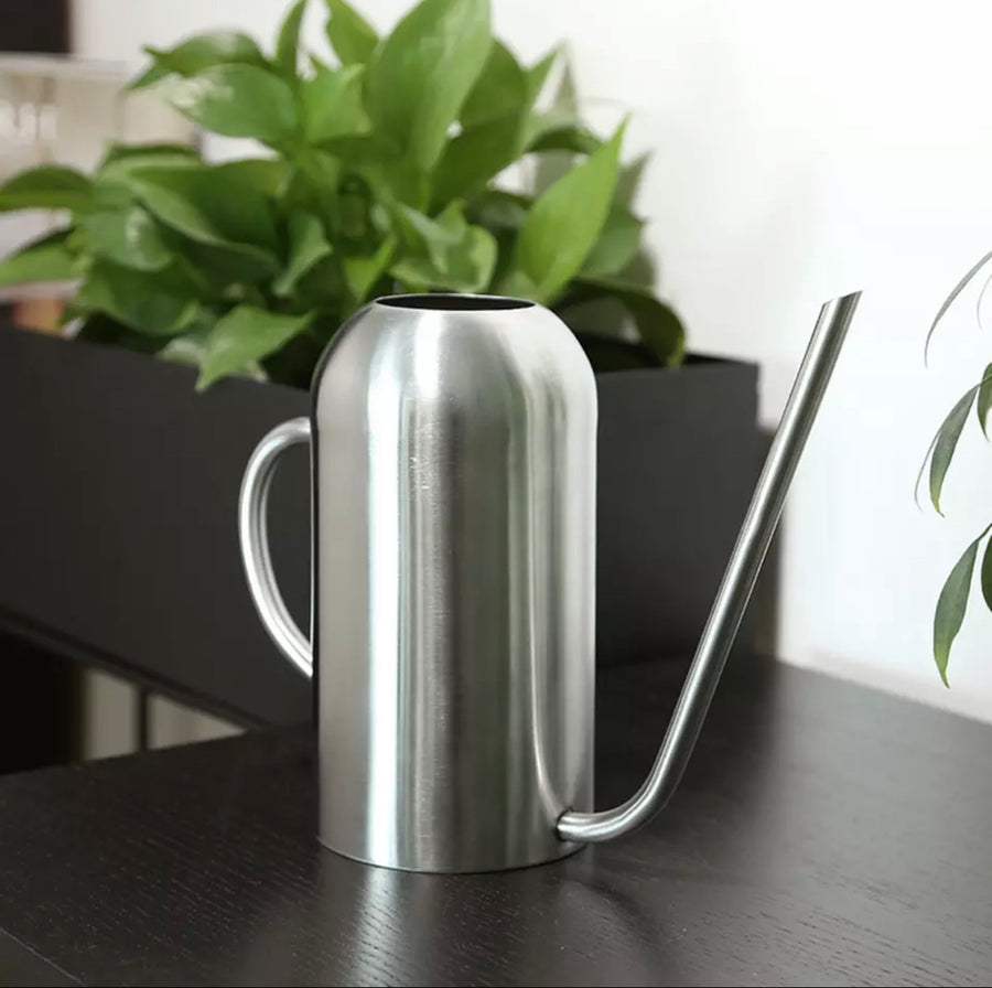 Tall Stainless Steel Watering Can