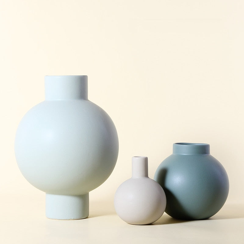 Modern Spherical Flower Vase