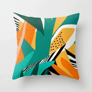 Multi-Color Throw Pillow Cover